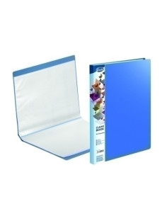 CARPETA FUNDAS TARIFARIO FOROFIS PVC A4 20 F AZUL