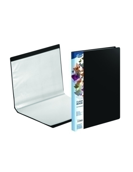 CARPETA FUNDAS TARIFARIO FOROFIS PVC A4 20 F NEGRO