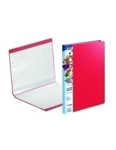 CARPETA FUNDAS TARIFARIO FOROFIS PVC A4 20 F ROJO