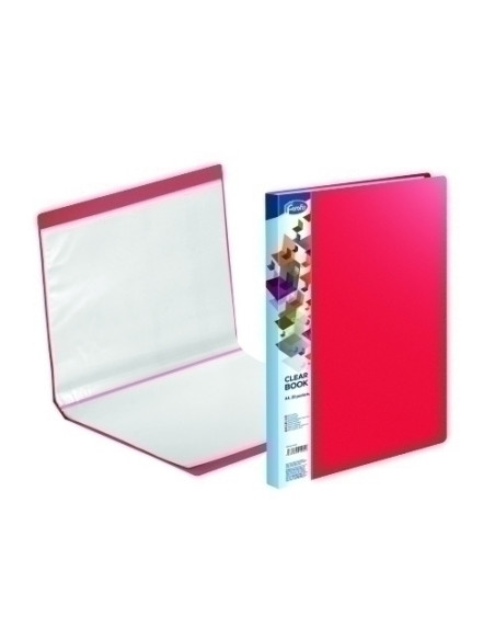 CARPETA FUNDAS TARIFARIO FOROFIS PVC A4 20 F ROJO