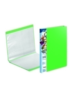 CARPETA FUNDAS TARIFARIO FOROFIS PVC A4 20 F VERDE