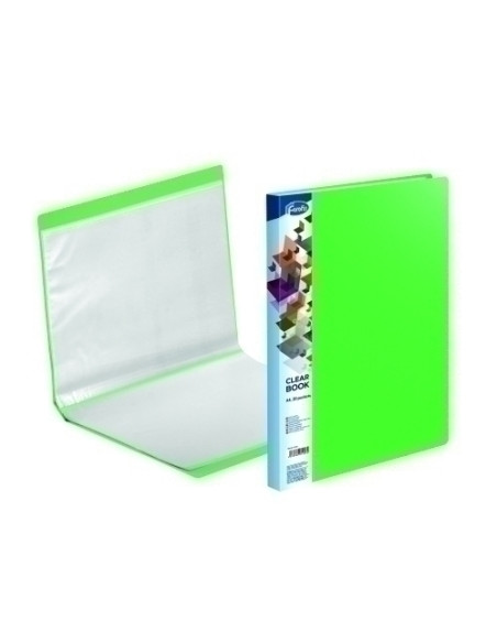 CARPETA FUNDAS TARIFARIO FOROFIS PVC A4 20 F VERDE