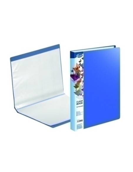 CARPETA FUNDAS TARIFARIO FOROFIS PVC A4 40 F AZUL