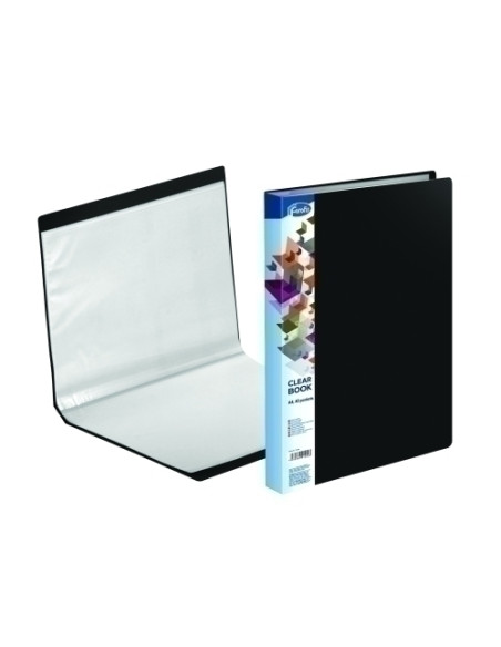 CARPETA FUNDAS TARIFARIO FOROFIS PVC A4 40 F NEGRO