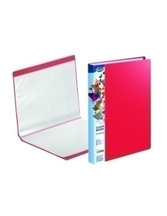 CARPETA FUNDAS TARIFARIO FOROFIS PVC A4 40 F ROJO