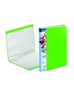 CARPETA FUNDAS TARIFARIO FOROFIS PVC A4 40 F VERDE