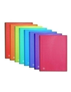 CARPETA FUNDAS TARIFARIO OXFORDELBA URBAN PP TRANSLUCIDO A4 60 F SURTIDO 8 colores