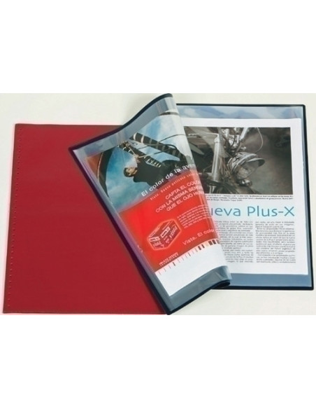 CARPETA FUNDAS TARIFARIO IBERPLAS PVC FLEXIBLE F 40 F NEGRO