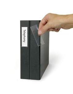 FUNDA ADHESIVA 3L 19x75 BOLSILLO para ETIQUETAS BOLSA DE 16