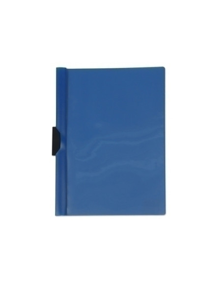 DOSIER CLIP OFFICE BOX PP CLIP-IT A4 pinza PLASTICO 30h AZUL MARINO