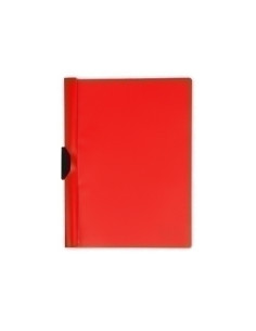 DOSIER CLIP OFFICE BOX PP CLIP-IT A4 pinza PLASTICO 30h ROJO