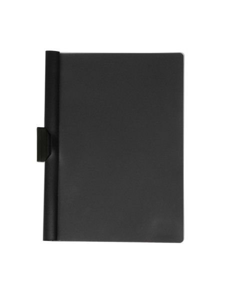 DOSIER CLIP OFFICE BOX PP CLIP-IT A4 pinza PLASTICO 60h NEGRO