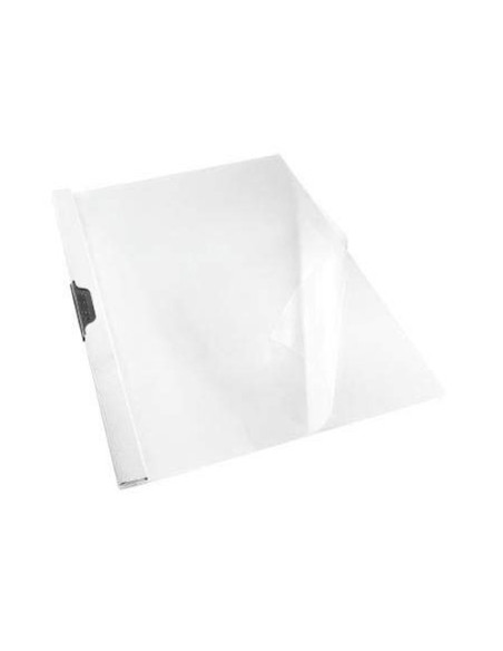 DOSIER CLIP ESSELTE PVC CLIP FILE A4 pinza METAL 30h BLANCO VIVIDA