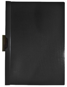 DOSIER CLIP ESSELTE PVC CLIP FILE A4 pinza METAL 60h NEGRO