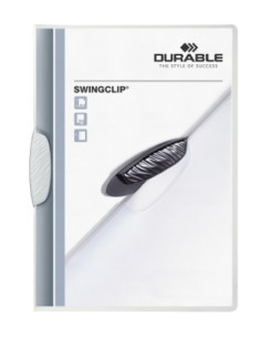 DOSIER CLIP SWINGCLIP PP A4 2260 pinza PLASTICO PIVOTOPACO 30h BLANCO