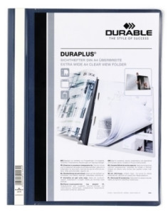 DOSIER FASTENER DURABLE DURAPLUS 2579 A4 AZUL OSCURO