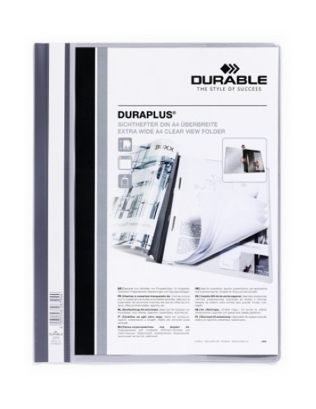 DOSIER FASTENER DURABLE DURAPLUS 2579 A4 GRIS
