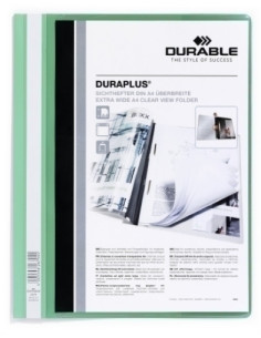 DOSIER FASTENER DURABLE DURAPLUS 2579 A4 VERDE