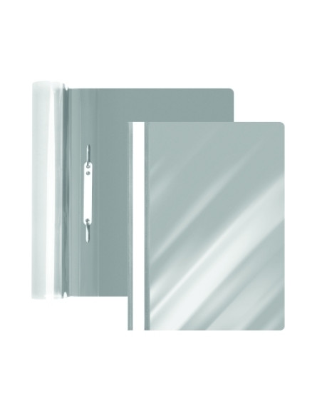 DOSIER FASTENER FOROFIS PVC A4 GRIS MATE