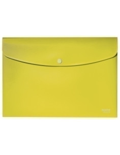 DOSIER SOBRE LEITZ RECYCLE PP OPACO BROCHE A4 AMARILLO
