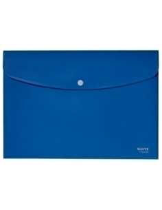 DOSIER SOBRE LEITZ RECYCLE PP OPACO BROCHE A4 AZUL
