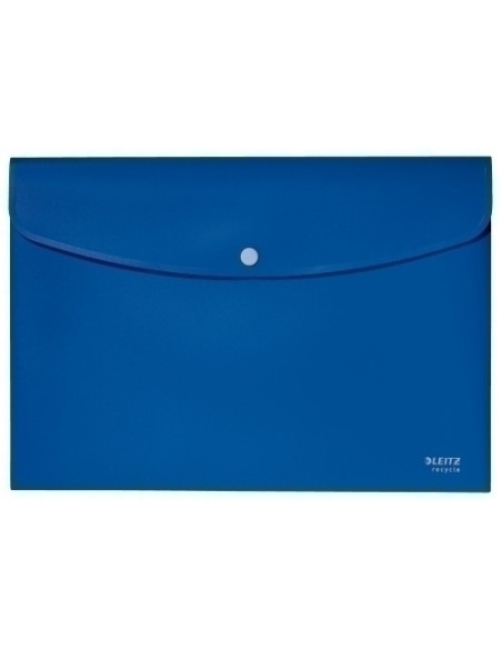 DOSIER SOBRE LEITZ RECYCLE PP OPACO BROCHE A4 AZUL