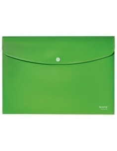 DOSIER SOBRE LEITZ RECYCLE PP OPACO BROCHE A4 VERDE