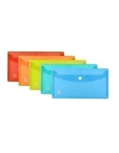 DOSIER SOBRE OXFORDELBA URBAN PP TRANSLUCIDO BROCHE DL RECIBOS SURTIDO 5 colores