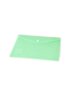 DOSIER SOBRE PRYSEOLEF PP BROCHE A5 VERDE PASTEL