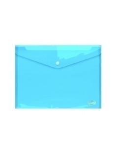 DOSIER SOBRE FOROFIS PP BROCHE A4 AZUL TRASLUCIDO