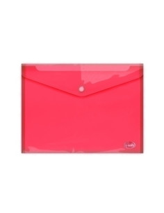 DOSIER SOBRE FOROFIS PP BROCHE A4 ROJO TRASLUCIDO