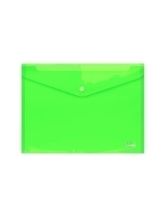 DOSIER SOBRE FOROFIS PP BROCHE A4 VERDE TRASLUCIDO