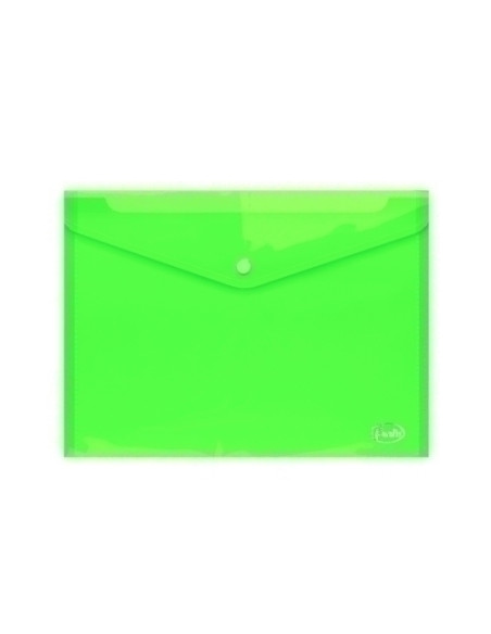 DOSIER SOBRE FOROFIS PP BROCHE A4 VERDE TRASLUCIDO
