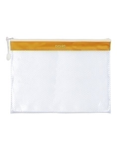 DOSIER SOBRE DOHE CREMALLERA A4 PVC AMARILLO