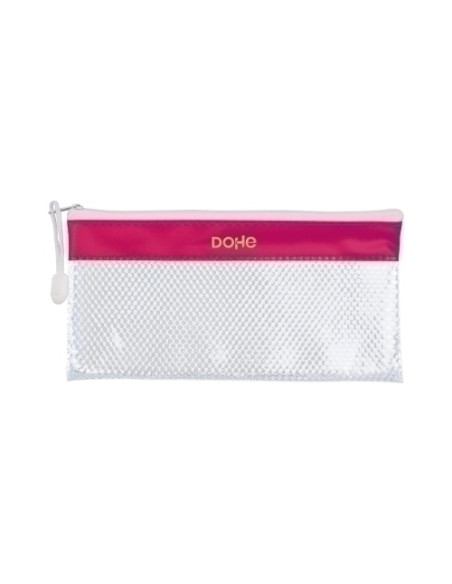 PORTATODO DOHE CREMALLERA APAISADO PVC BLANCOROSA