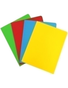 SUBCARPETA GIO 250g intenso F AZUL PAQUETE de 50 SB2040-000-00