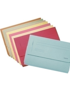 SUBCARPETA ESSELTE POCKET BOLSA FUELLE 275g F BEIGE PAQUETE de 25