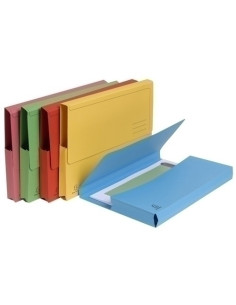 SUBCARPETA EXACOMPTA FOREVER BOLSA FUELLE 32mm 290g A4 SURTIDO PAQUETE de 10 5 col
