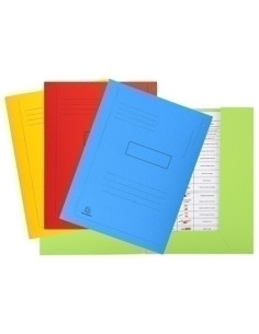 SUBCARPETA EXACOMPTA FOREVER 2 SOLAPA 290g A4 SURTIDO PAQUETE de 50