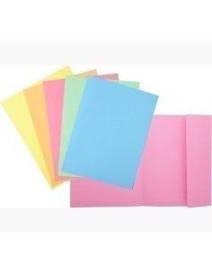 SUBCARPETA EXACOMPTA SUPER 160 1 SOLAPA 160g A4 SURTIDO PAQUETE de 100