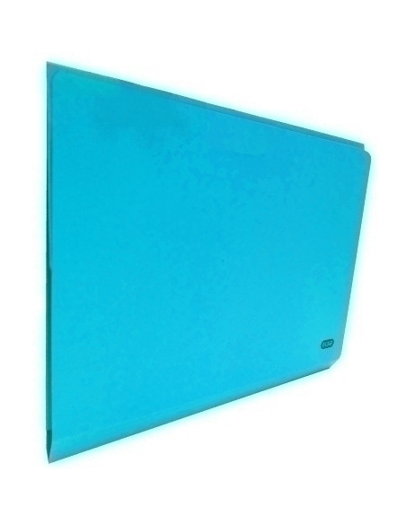 SUBCARPETA GIO 3 SOLAPAS 320g A4 AZUL PAQUETE de 50 32181
