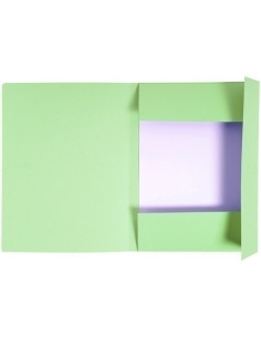 SUBCARPETA EXACOMPTA FOREVER 3 SOLAPA 280g A4 VERDE CLARO PAQUETE de 50