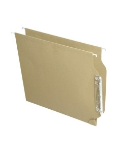 CARPETA COLGANTE FADE cartAKU visor LATERAL  V  KRAFT ECO 230g A4 PAQUETE de 25 50400A10090