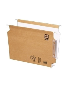 CARPETA COLGANTE GIO cartARCON visor LATERAL  U  BICOLOR 240g A4 40mm PAQUETE de 25 5014050340A15020