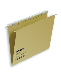 CARPETA COLGANTE FADE cartTIKI visor PANORAMICO  V  KRAFT ECO 220g F PROLONGADO PAQUETE de 25 43800T30090