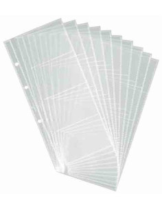 FUNDA para TARJETAS DURABLE VISIFIX 2387 BOLSA de 10 80 tj para tarjeteros 2372 2383 2385 2403 2441 y 2461