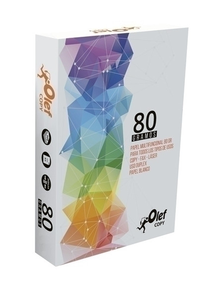 PAPEL A4 OLEF  80g 500h COPY