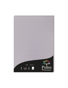 PAPEL CLAIREFONTAINE POLLEN A4 120g 50h GRIS KOALA