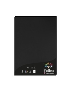 PAPEL CLAIREFONTAINE POLLEN A4 120g 50h NEGRO