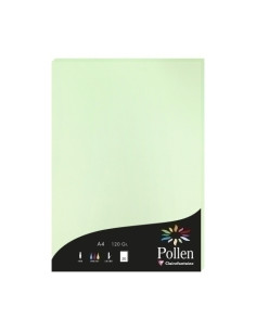 PAPEL CLAIREFONTAINE POLLEN A4 120g 50h VERDE